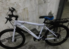 24圈白色山地車賣了。可以變速